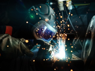 Welding of the primary circuit for Unit 1 has been completed.