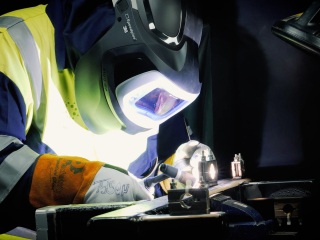 The project is developing much needed industrial skills for the UK, such as high-quality welding.