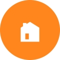 Detached home icon