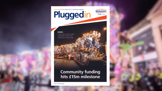 image of the front cover of the latest issue of PluggedIn