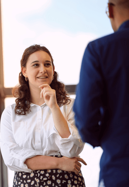 people in the office