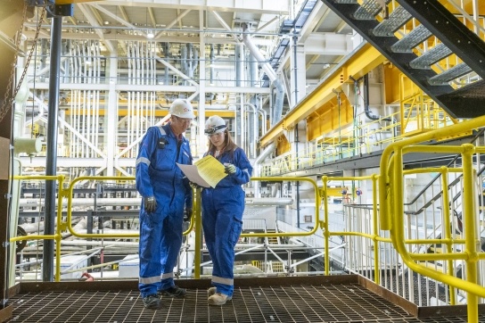 Inside Hinkley Point B power station