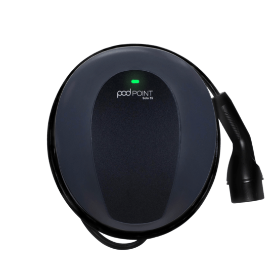 Close up image of a Pod Point 3S