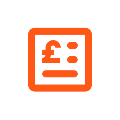 bill orange icon