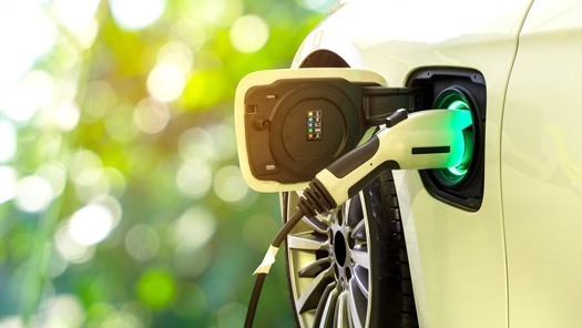 charging EV vehicle
