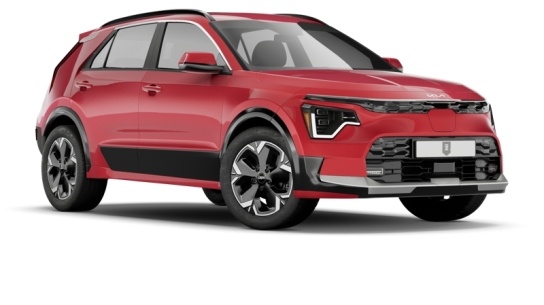 Kia Niro in red