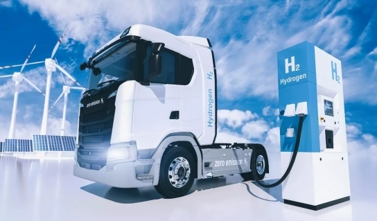 hydrogen powered lorry