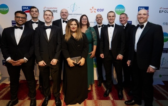 EDF team at Energy Storage Awards 2023