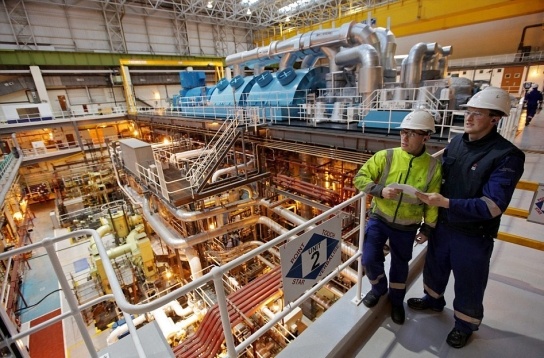 Torness turbine hall