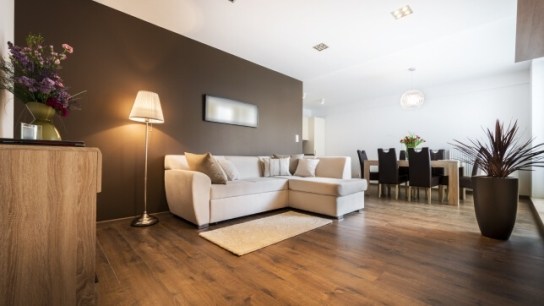 warm home with underfloor heating and insulation