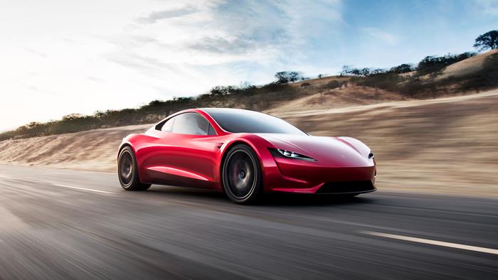Tesla Roadster electric car