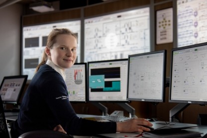 Meg Moore is one of Hinkley Point C's first reactor operations trainees.  Meg grew up in North Wales and secured a job as an operations engineer at Hinkley Point B as part of an EDF graduate scheme. She is now training to become a future Reactor Operator